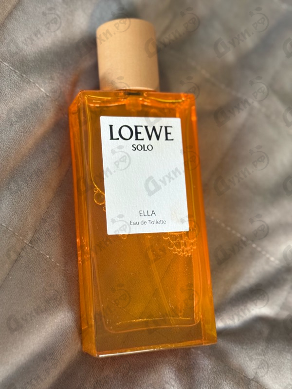 Купить Solo Loewe Ella Eau De Toilette от Loewe