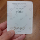 Отзывы 27 87 Sonar