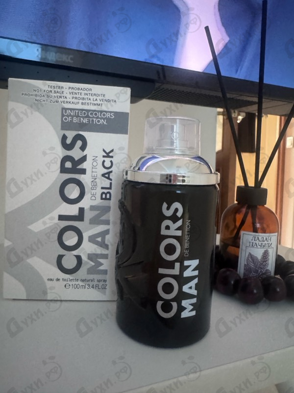 Парфюмерия Benetton Colors Man Black