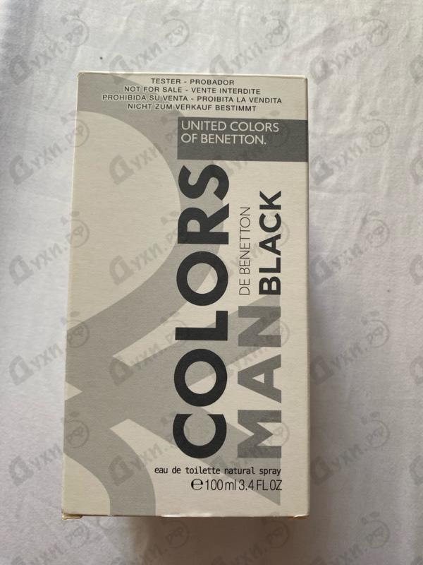 Купить Benetton Colors Man Black