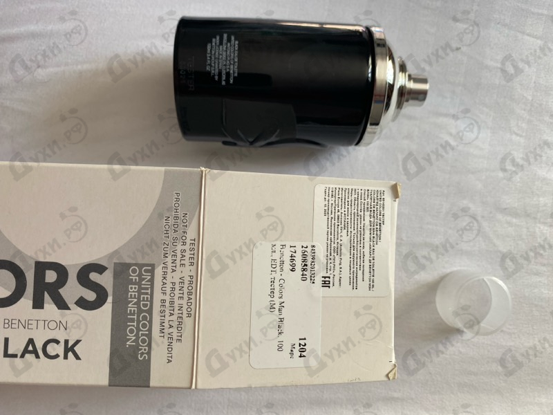Парфюмерия Colors Man Black от Benetton