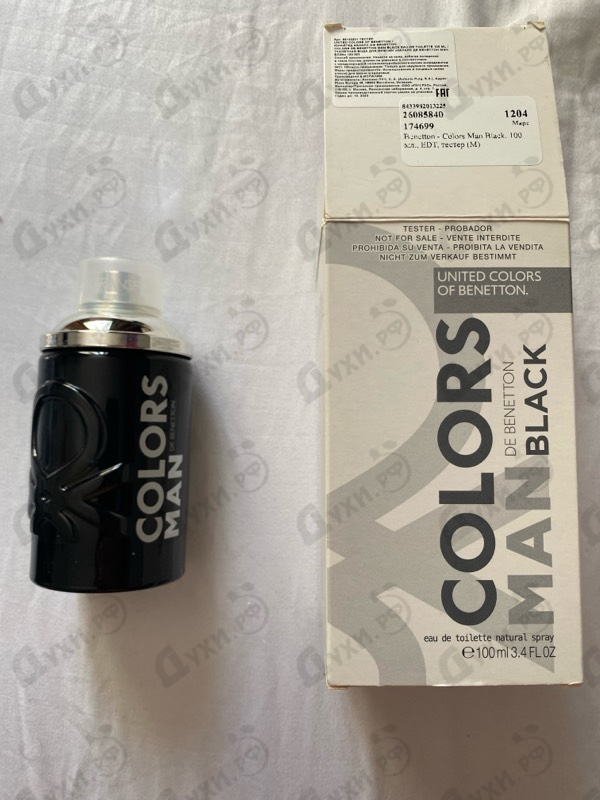 Духи Colors Man Black от Benetton