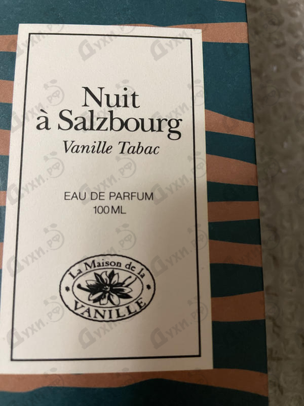 Купить Nuit A Salzbourg Vanille Tabac от La Maison de la Vanille