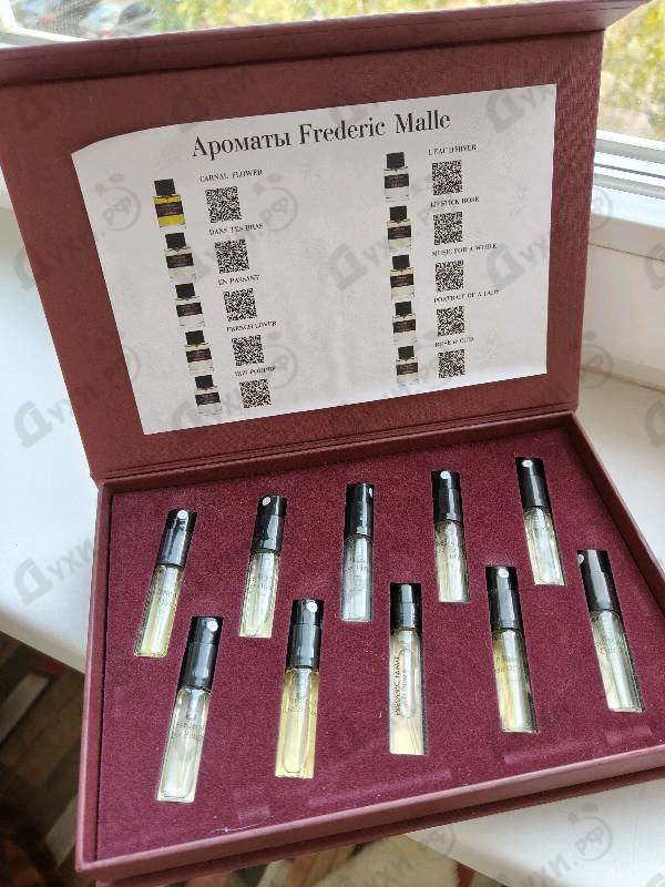 Отзыв Духи.рф Набор #14. Ароматы Frederic Malle.