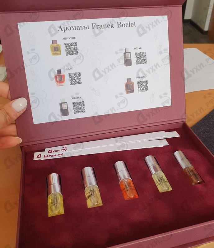 Парфюм Духи.рф Набор #21. Ароматы Franck Boclet. Духи Набор #21. Ароматы Franck Boclet. от Духи.рф