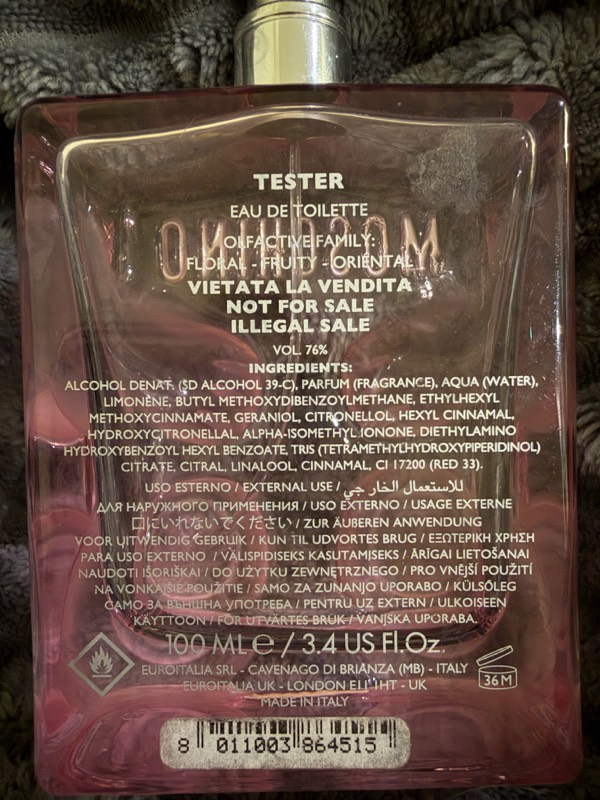 Отзыв Moschino Toy 2 Bubble Gum