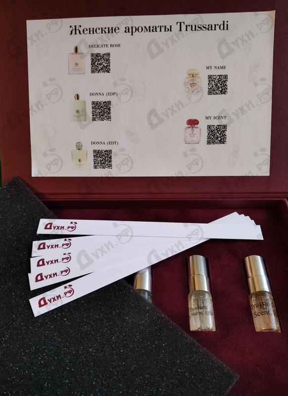 Духи Духи.рф Набор #30. Женские ароматы Trussardi. Духи Набор #30. Женские ароматы Trussardi. от Духи.рф