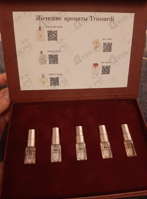 Отзыв Духи.рф Набор #30. Женские ароматы Trussardi. Духи Набор #30. Женские ароматы Trussardi. от Духи.рф
