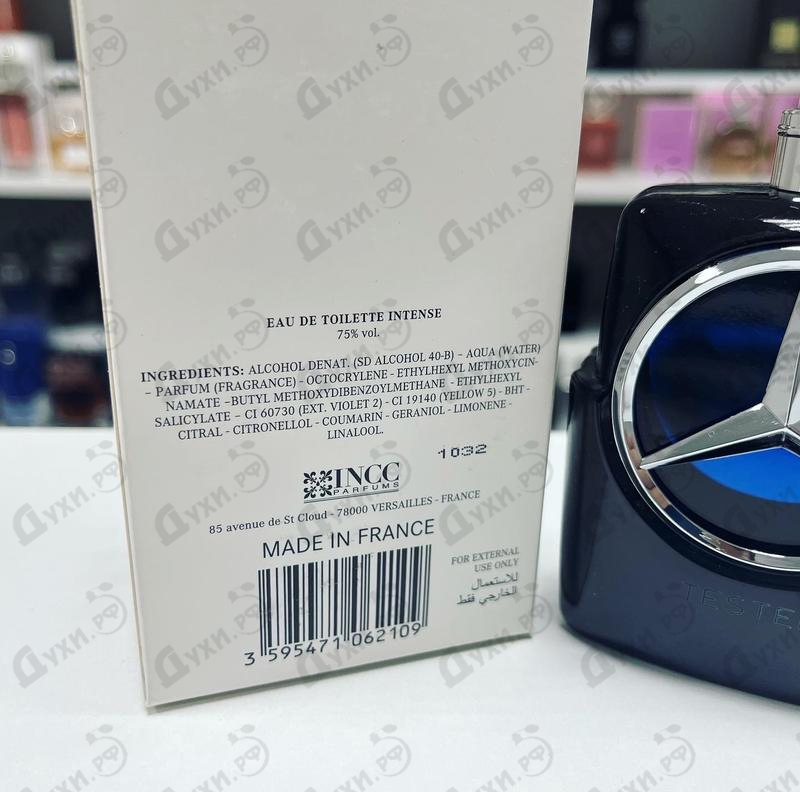 Духи Man Intense Mercedes-Benz от Mercedes Benz