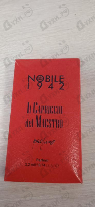 Парфюмерия Il Capriccio Del Maestro от Nobile 1942