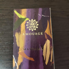 Отзывы Amouage Material