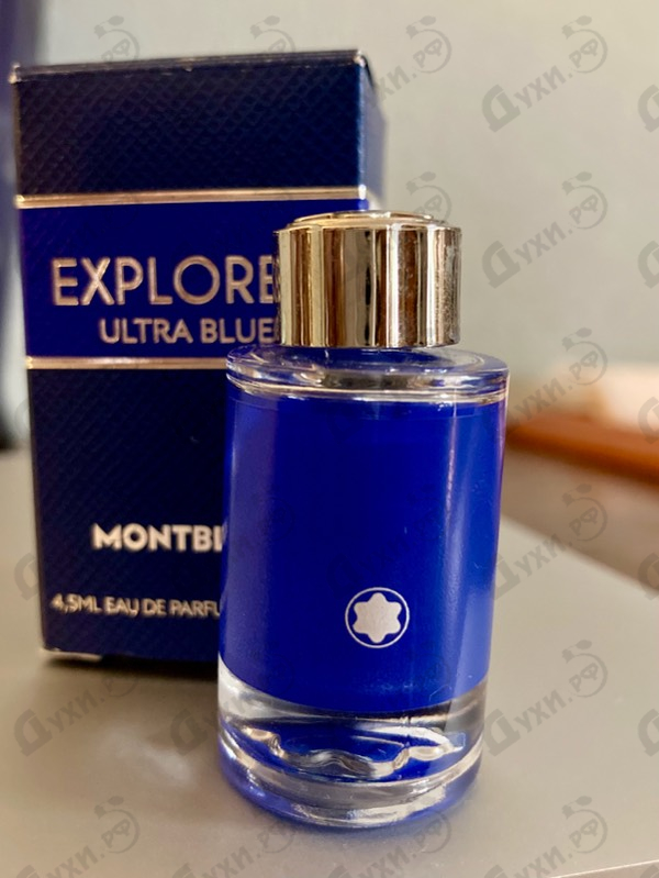 Духи Explorer Ultra Blue от Mont Blanc
