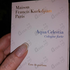 Отзыв Maison Francis Kurkdjian Aqua Celestia Cologne Forte