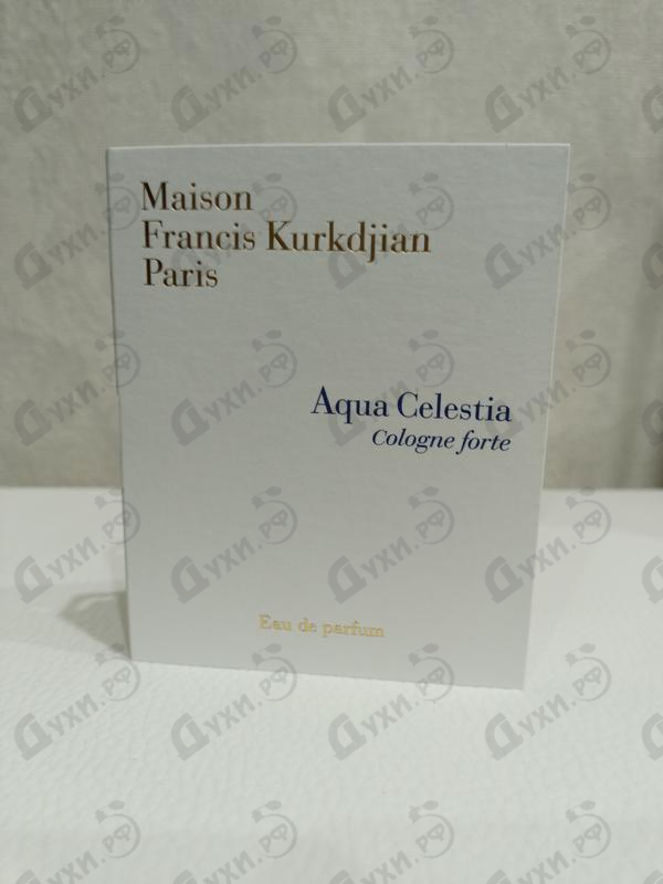 Парфюмерия Maison Francis Kurkdjian Aqua Celestia Cologne Forte Духи Aqua Celestia Cologne Forte от Maison Francis Kurkdjian