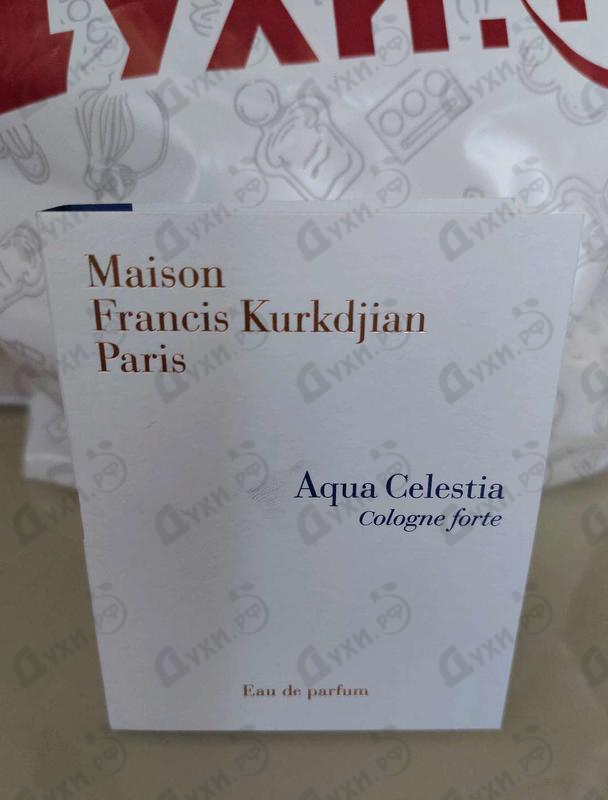 Парфюмерия Aqua Celestia Cologne Forte от Maison Francis Kurkdjian