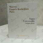 Отзыв Maison Francis Kurkdjian Aqua Universalis Cologne Forte