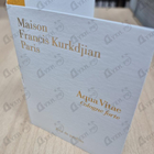 Отзыв Maison Francis Kurkdjian Aqua Vitae Cologne Forte