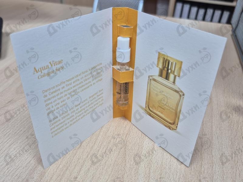 Отзывы Maison Francis Kurkdjian Aqua Vitae Cologne Forte
