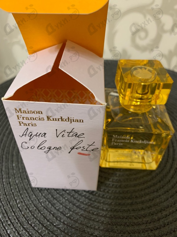 Парфюмерия Aqua Vitae Cologne Forte от Maison Francis Kurkdjian