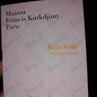 Духи Aqua Vitae Cologne Forte от Maison Francis Kurkdjian