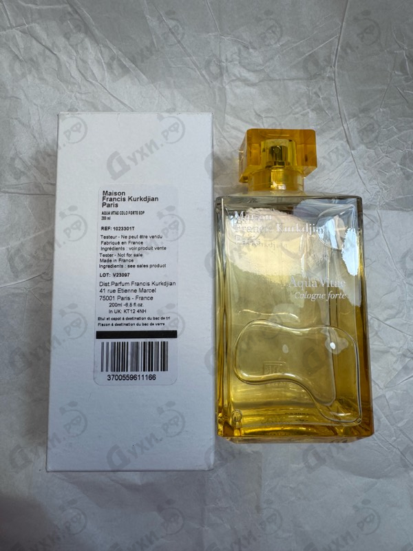 Парфюмерия Aqua Vitae Cologne Forte от Maison Francis Kurkdjian