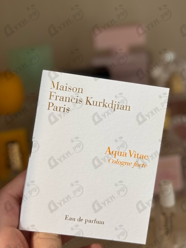 Духи Aqua Vitae Cologne Forte от Maison Francis Kurkdjian