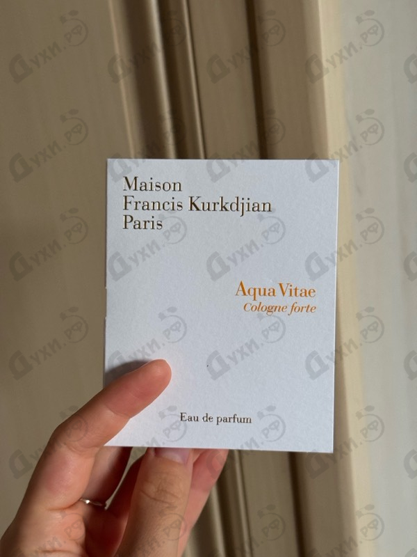Духи Aqua Vitae Cologne Forte от Maison Francis Kurkdjian
