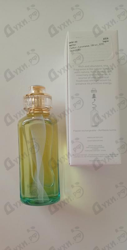 Парфюмерия Luxuriance от Cartier