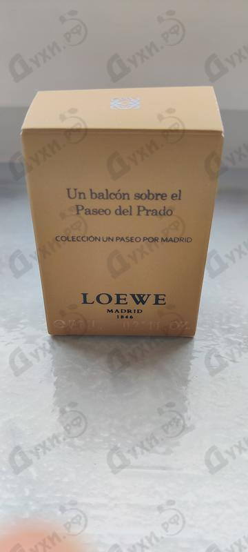 Духи Un Balcon Sobre El Paseo Del Prado от Loewe