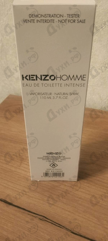 Отзывы Kenzo Homme Eau De Toilette Intense