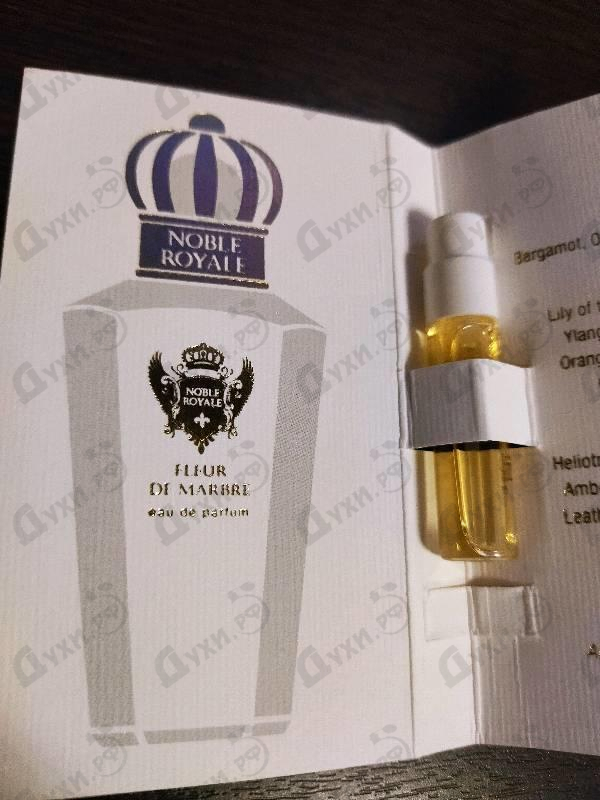 Духи Fleur De Marbre от Noble Royale