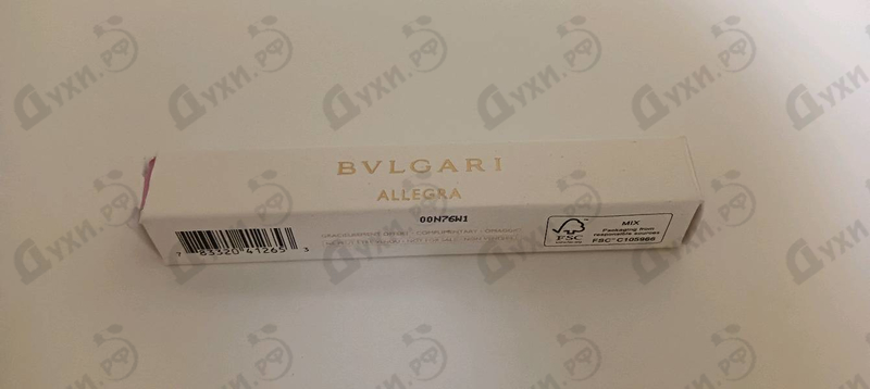 Парфюмерия Allegra Dolce Estasi от Bvlgari