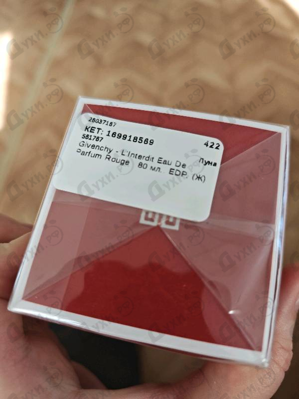 Парфюмерия L'Interdit Eau De Parfum Rouge от Givenchy