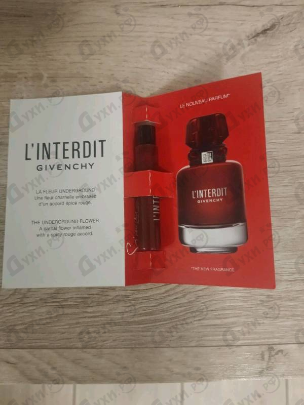 Парфюмерия L'Interdit Eau De Parfum Rouge от Givenchy