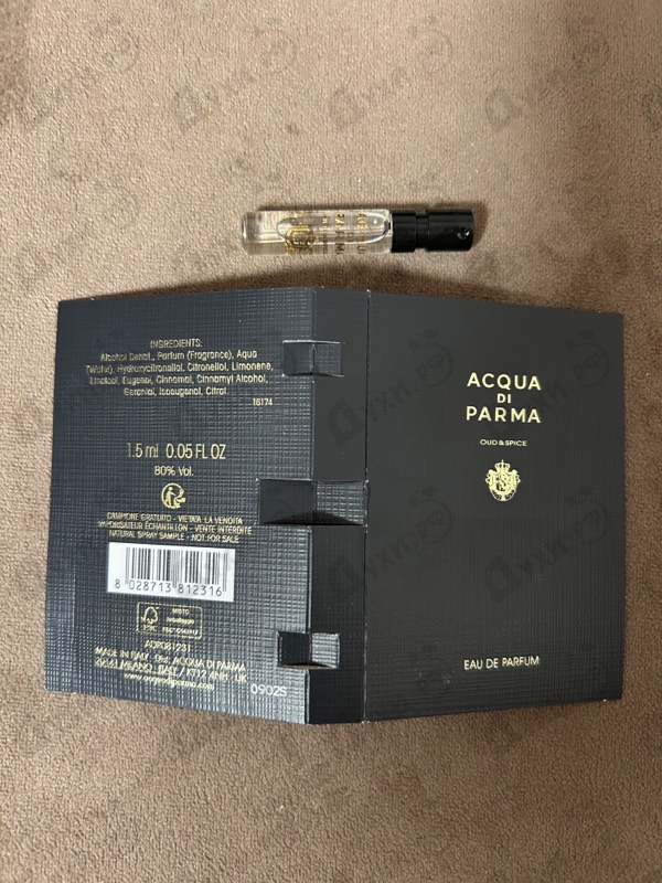 Парфюмерия Acqua Di Parma Oud & Spice