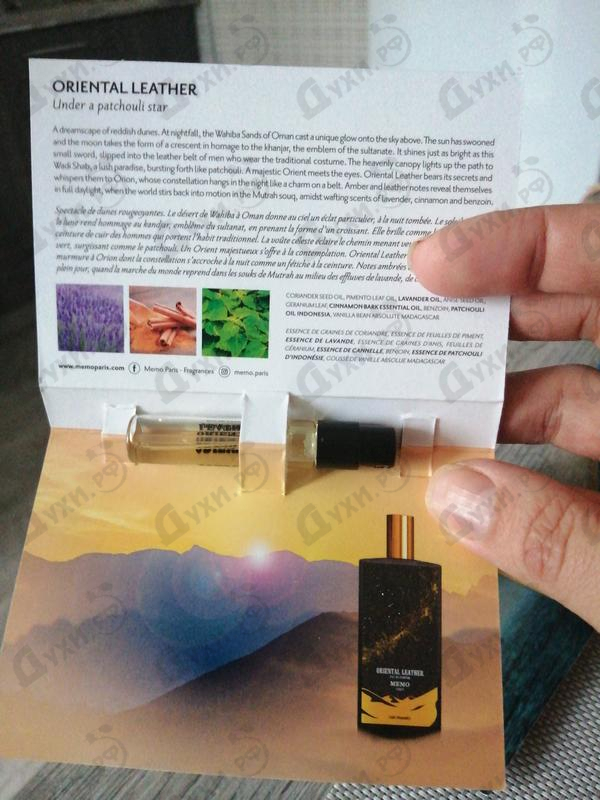 Отзывы Memo Oriental Leather Духи Oriental Leather от Memo