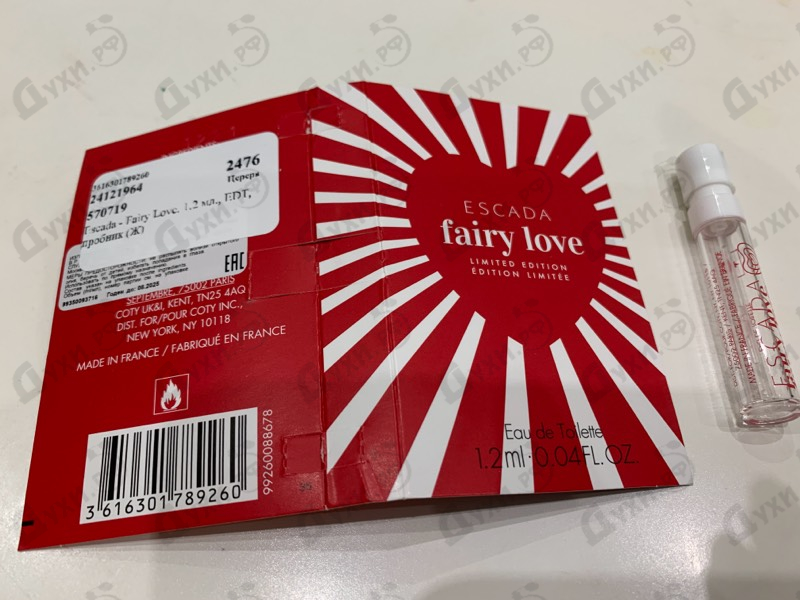 Купить Escada Fairy Love