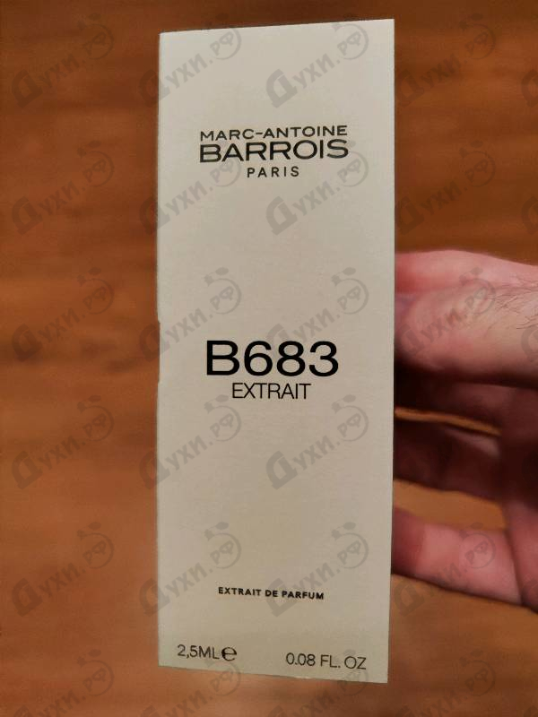 Парфюмерия B683 Extrait от Marc-Antoine Barrois