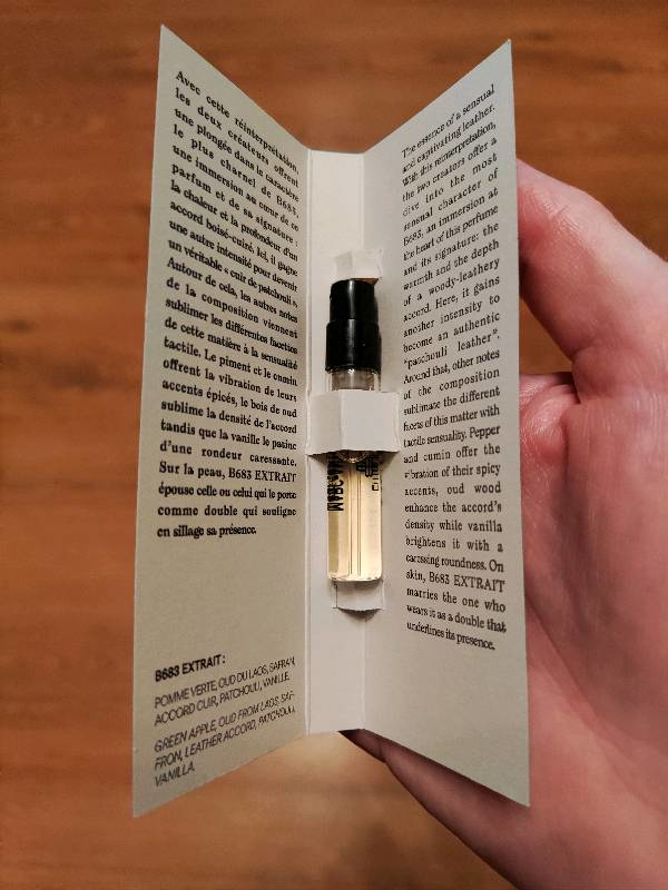 Купить Marc-Antoine Barrois B683 Extrait