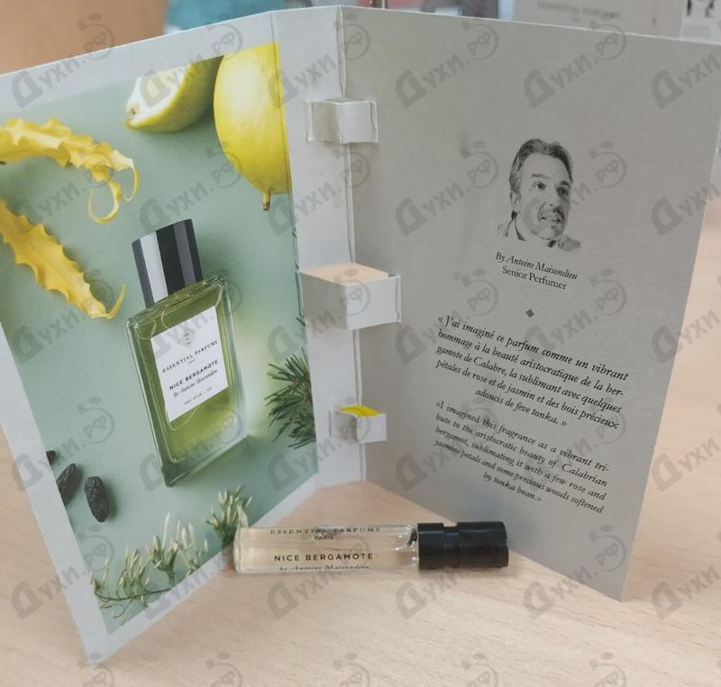 Парфюмерия Nice Bergamote от Essential Parfums