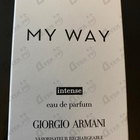 Отзыв Giorgio Armani My Way Intense