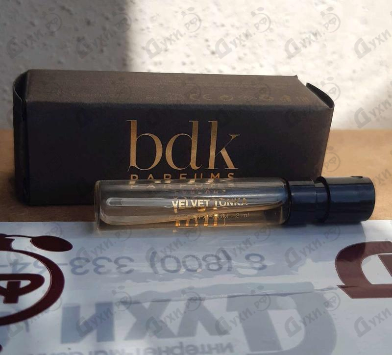 Духи Velvet Tonka от Parfums BDK