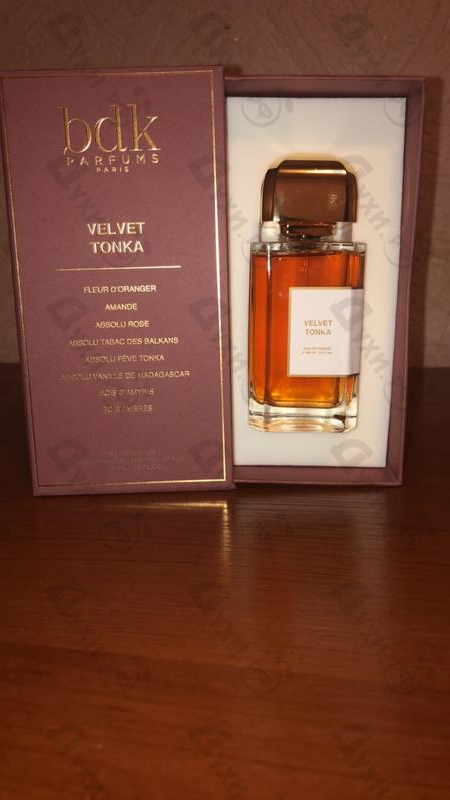 Духи Velvet Tonka от Parfums BDK