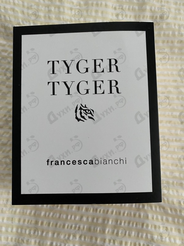 Парфюмерия Tyger Tyger от Francesca Bianchi