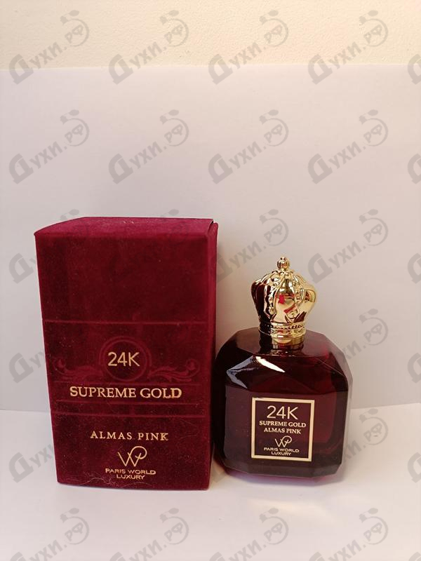 Парфюмерия Paris World Luxury 24K Supreme Gold Almas Pink