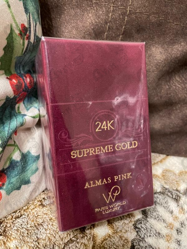 Духи 24K Supreme Gold Almas Pink от Paris World Luxury Купить Paris World Luxury 24K Supreme Gold Almas Pink