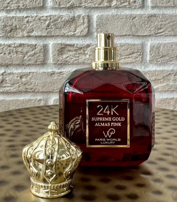 Духи 24K Supreme Gold Almas Pink от Paris World Luxury