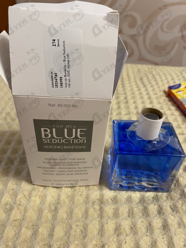 Парфюмерия Blue Seduction от Antonio Banderas