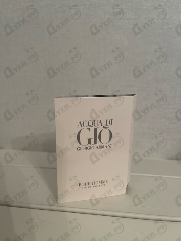 Парфюмерия Acqua Di Gio от Giorgio Armani
