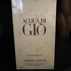 Отзыв Giorgio Armani Acqua Di Gio